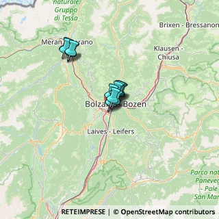 Mappa Via F, 39100 Bolzano BZ, Italia (7.83333)