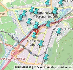 Mappa Via Werner Von Siemens, 39100 Bolzano BZ, Italia (0.99438)