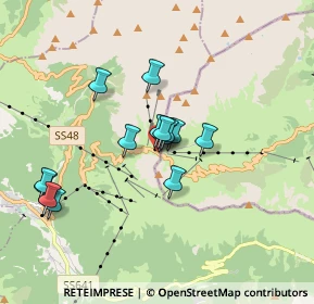 Mappa Passo Pordoi, 38032 Livinallongo del col di lana BL, Italia (1.38571)