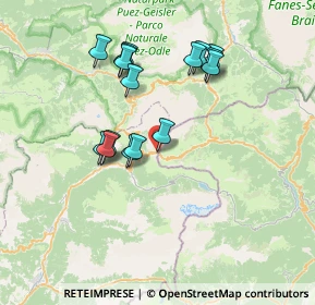 Mappa Passo Pordoi, 38032 Livinallongo del col di lana BL, Italia (6.5325)