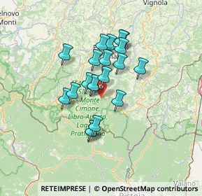 Mappa Piazza della Vittoria, 41021 Fanano MO, Italia (10.469)