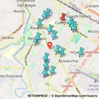 Mappa Via P. Panciatichi, 47121 Forlì FC, Italia (1.01)