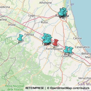 Mappa Via P. Panciatichi, 47121 Forlì FC, Italia (14.55467)