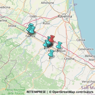 Mappa Via P. Panciatichi, 47121 Forlì FC, Italia (8.21385)