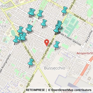 Mappa Via La Greca Francesco, 47121 Forlì FC, Italia (0.554)