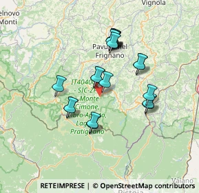 Mappa Via Cecilio Foli, 41021 Fanano MO, Italia (12.3845)