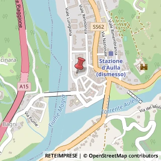 Mappa Piazza della Vittoria, 22, 54011 Aulla, Massa-Carrara (Toscana)