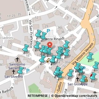 Mappa Piazza O. Corsini, 41021 Fanano MO, Italia (0.05)