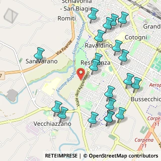 Mappa Via Bertarina, 47121 Forlì FC, Italia (1.248)