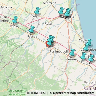 Mappa Via Bertarina, 47121 Forlì FC, Italia (20.25786)