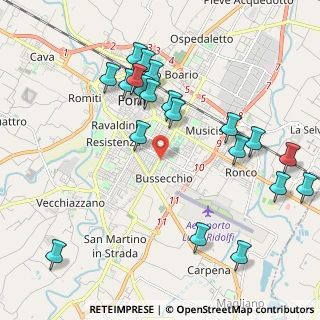 Mappa Via Campo di Marte, 47121 Forlì FC, Italia (2.319)