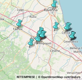 Mappa Via Bruciapecore, 47122 Forlì FC, Italia (13.215)