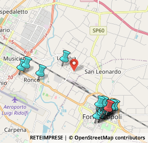 Mappa Via Bruciapecore, 47122 Forlì FC, Italia (2.7575)