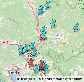 Mappa Via Tambura, 54011 Aulla MS, Italia (9.0535)