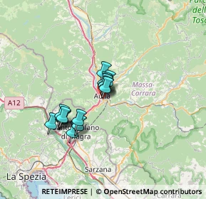 Mappa Via Tambura, 54011 Aulla MS, Italia (5.06706)