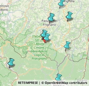 Mappa Via Campo del Lungo, 41021 Fanano MO, Italia (19.15077)