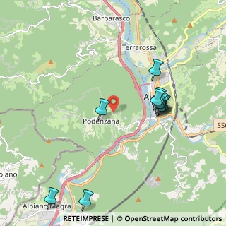Mappa Via del Gaggio, 54010 Podenzana MS, Italia (2.06083)