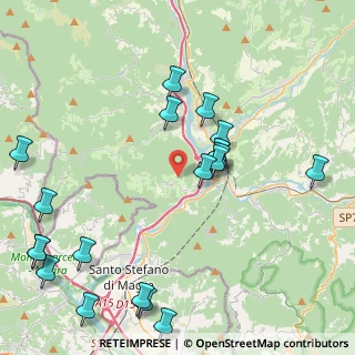 Mappa Via del Gaggio, 54010 Podenzana MS, Italia (5.238)