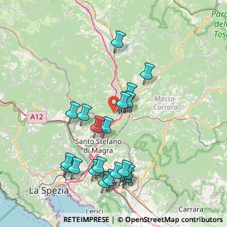 Mappa Via del Gaggio, 54010 Podenzana MS, Italia (8.5115)