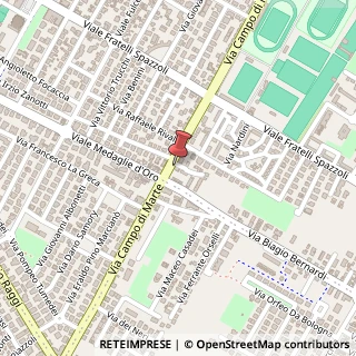 Mappa Via Campo di Marte, 27, 47121 Forlì, Forlì-Cesena (Emilia Romagna)