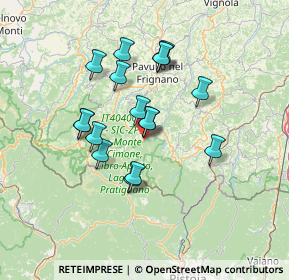 Mappa Via Carlo Gallini, 41021 Fanano MO, Italia (11.88353)