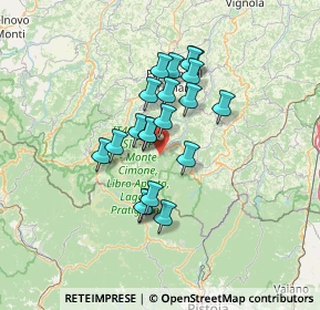Mappa Via Carlo Gallini, 41021 Fanano MO, Italia (10.556)