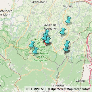 Mappa Via Carlo Gallini, 41021 Fanano MO, Italia (10.30077)