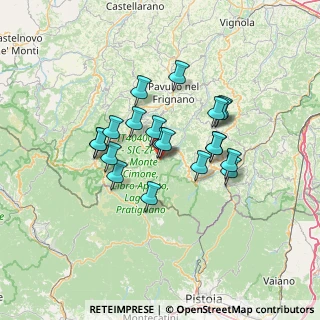 Mappa Via Carlo Gallini, 41021 Fanano MO, Italia (11.0335)