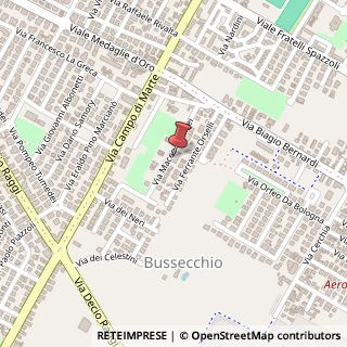 Mappa Via Maceo Casadei, 30, 47121 Forlì, Forlì-Cesena (Emilia Romagna)