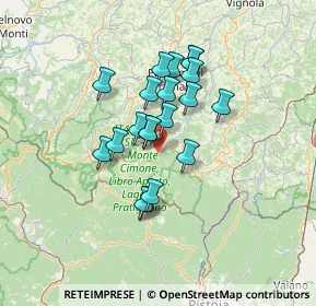 Mappa Piazzale Fairbanks, 41021 Fanano MO, Italia (10.487)