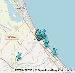 Mappa Viale G. e Sebastiano Caboto, 47042 Cesenatico FC, Italia (2.06)