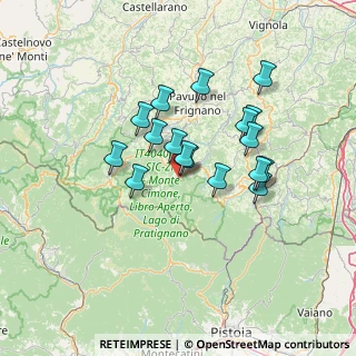 Mappa Via Marangelino, 41021 Fanano MO, Italia (11.39706)