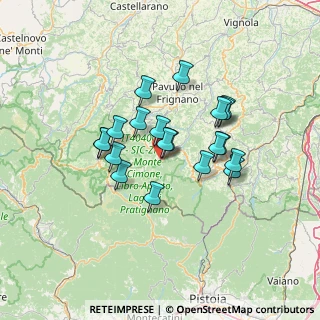 Mappa Via Marangelino, 41021 Fanano MO, Italia (11.0745)