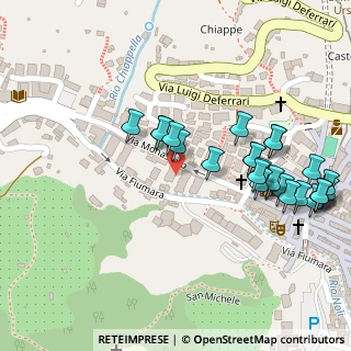Mappa Via Monastero, 17026 Noli SV, Italia (0.11923)