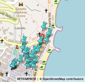 Mappa Via Arduini, 17026 Noli SV, Italia (0.12692)