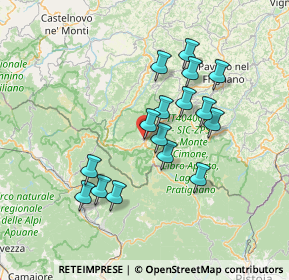 Mappa Piazza Domenico Ricci, 41027 Pievepelago MO, Italia (12.785)