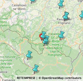 Mappa Piazza Domenico Ricci, 41027 Pievepelago MO, Italia (18.36727)