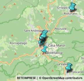 Mappa Piazza Domenico Ricci, 41027 Pievepelago MO, Italia (1.765)