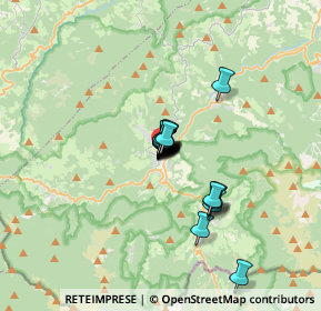 Mappa Piazza Domenico Ricci, 41027 Pievepelago MO, Italia (1.7075)