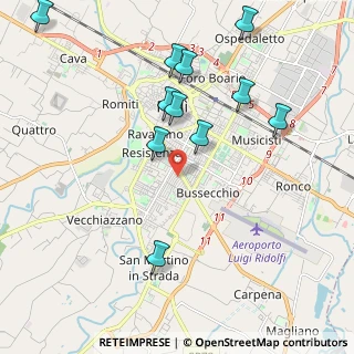 Mappa Via Ifigenia Gervasi, 47121 Forlì FC, Italia (2.24636)