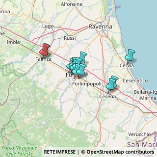 Mappa Via Intermedia Don, 47122 Forlì FC, Italia (8.84385)