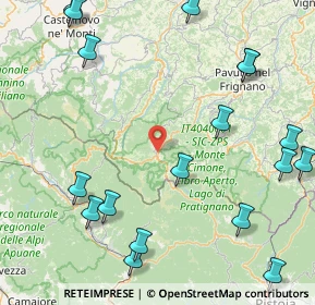 Mappa Via Luigi Galli, 41027 Pievepelago MO, Italia (23.42056)