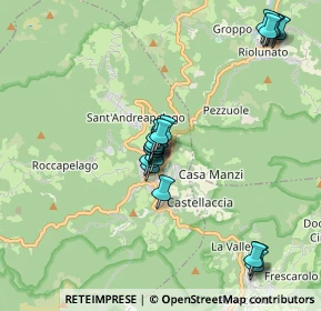 Mappa Via Luigi Galli, 41027 Pievepelago MO, Italia (1.7685)