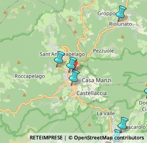 Mappa Via Luigi Galli, 41027 Pievepelago MO, Italia (3.48091)