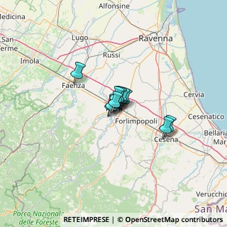 Mappa Via Duccio Galimberti Tancredi, 47121 Forlì FC, Italia (5.75)