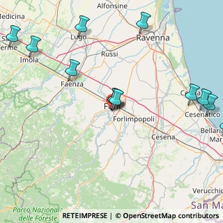 Mappa Via Duccio Galimberti Tancredi, 47121 Forlì FC, Italia (21.22667)