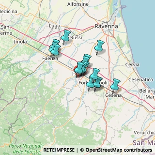 Mappa Via Duccio Galimberti Tancredi, 47121 Forlì FC, Italia (9.02529)