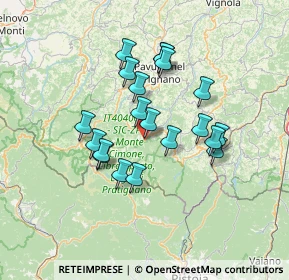 Mappa Piazza Marconi, 41021 Fanano MO, Italia (11.816)