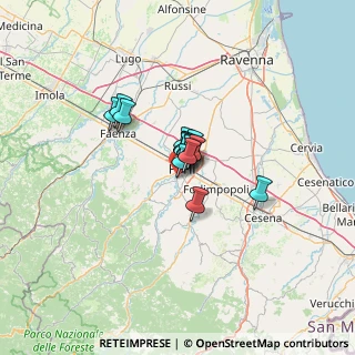 Mappa Via Alvise Pavan, 47121 Forlì FC, Italia (6.13)
