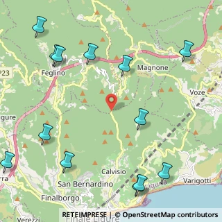 Mappa SP 8, 17024 Orco Feglino SV, Italia (3.04385)